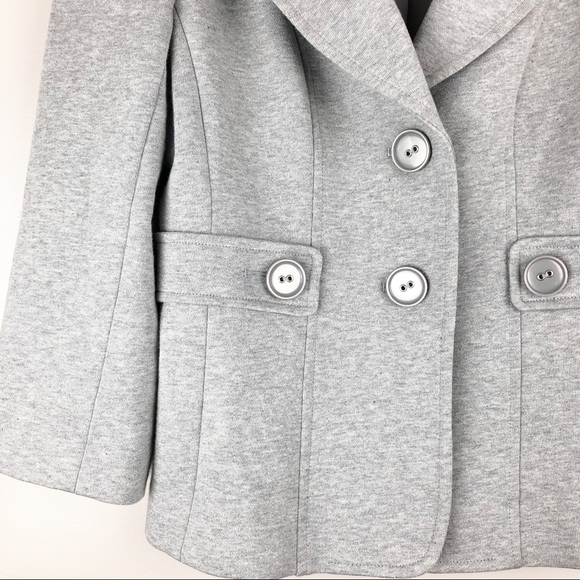 Classiques Entier Nordstrom Grey Silver Blazer S - Picture 4 of 9